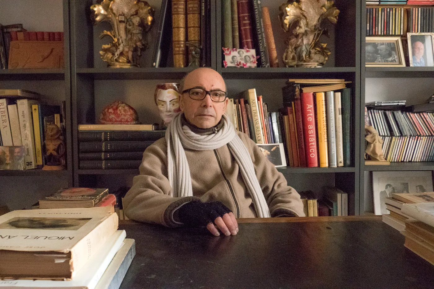 Paco Conesa en su estudio