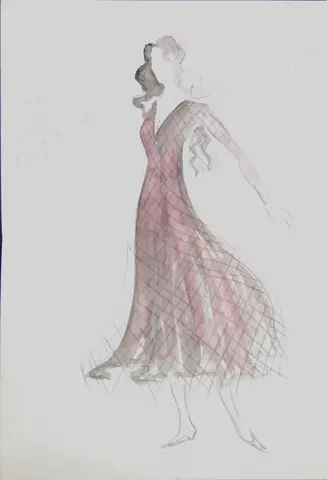 Figurín de Paco Conesa para «Macbeth»